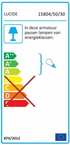 Lucide Cadix E27 Sokkellamp - 50 Cm - Zwart -Buiten koken Winkel 15804 50 30 dv