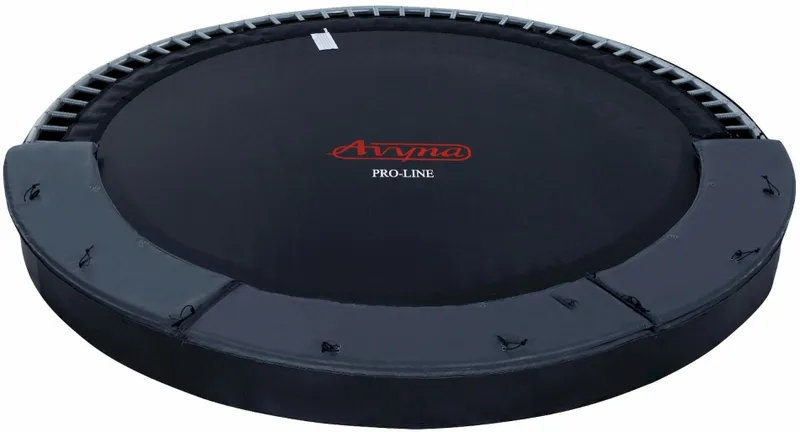 Avyna Pro-Line Flatground Trampoline - Ø430 Cm - Grijs 2 Avyna Pro-Line Flatground Trampoline - Ø430 Cm - Grijs - Afbeelding 2