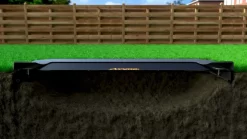 Avyna Pro-Line Flatground Trampoline - 380 X 255 Cm - Grijs -Buiten koken Winkel 1900 3377 trampoline flatground 380x255 2