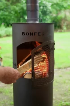 Bonfeu BonGiano LP Tuinhaard - Zwart -Buiten koken Winkel 3002 14 ambiance