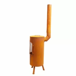 Bonfeu BonTino LP Tuinhaard - Corten -Buiten koken Winkel 3501r 9 sides