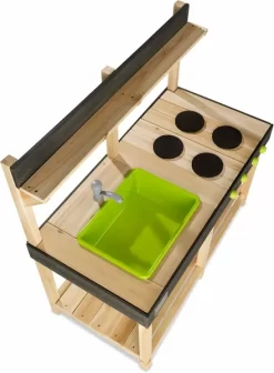 EXIT TOYS EXIT Yummy 100 Houten Speelkeuken Buiten -Buiten koken Winkel 51.10.10.00 2