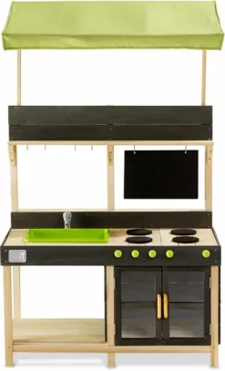 EXIT TOYS EXIT Yummy 300 Houten Speelkeuken Buiten -Buiten koken Winkel 51.10.30.00 1