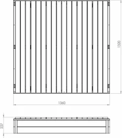 EXIT TOYS EXIT Aksent Zandbak XL -Buiten koken Winkel 52.05.02.05 3