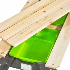 EXIT TOYS EXIT Aksent Zand- En Watertafel Met Parasol En Tuingereedschap -Buiten koken Winkel 52.05.05.45 4