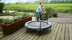 EXIT TOYS Exit Tiggy Junior Trampoline Met Beugel - Ø 140 Cm - Zwart -Buiten koken Winkel 675 1200 exit 10 00 75 00 int 8