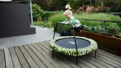 EXIT TOYS Exit Tiggy Junior Trampoline Met Beugel - Ø 140 Cm - Groen -Buiten koken Winkel 675 1200 exit 10 00 75 40 int 5