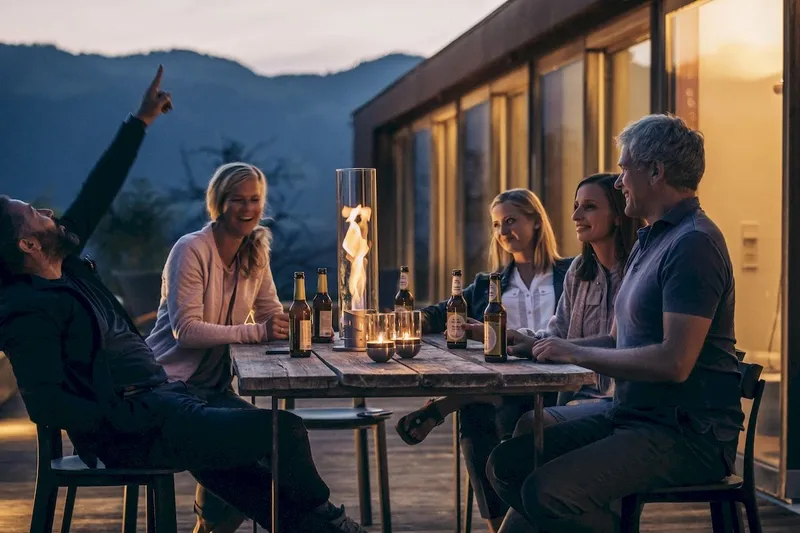 Höfats Spin 120 Tafelvuur - Zilver 9 Höfats Spin 120 Tafelvuur - Zilver - Afbeelding 9