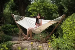 Bo-Garden Samba 1 Persoons Hangmat - Haze -Buiten koken Winkel 800 1200 7100214 03