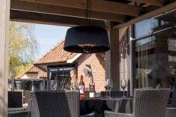 Sunred Heater Artix Hanging 1800 Terrasverwarmer Zwart -Buiten koken Winkel 800 1200 artix hb lifestyle 04 large