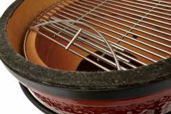 Kamado Joe Junior Barbecue -Buiten koken Winkel 800 1200 kamadojoejr grillgrateheatdeflectorstand3 cmyk