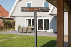 Sunred Heater Royal Diamond Standing 2000 Terrasverwarmer - Grijs -Buiten koken Winkel 800 1200 rd silver 2000s lifestyle 04