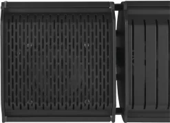 Eurom Heat And Beat Terrasverwarmer - Zwart -Buiten koken Winkel 868 1200 334579 heat and beat black speaker