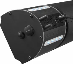 Eurom Heat And Beat Terrasverwarmer - Zwart -Buiten koken Winkel 900 1017 334579 heat and beat black backlight