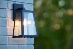 Lucide Matslot E27 Wandlamp - Zwart -Buiten koken Winkel 900 1348 29829 01 30 sf1