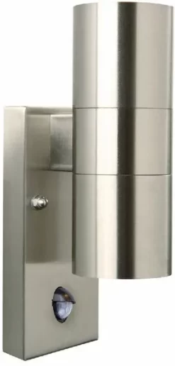 Nordlux Tin Duo Sensor GU10 Wandlamp Inox