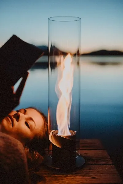 Höfats Spin 120 Tafelvuur - Zilver 5 Höfats Spin 120 Tafelvuur - Zilver - Afbeelding 5