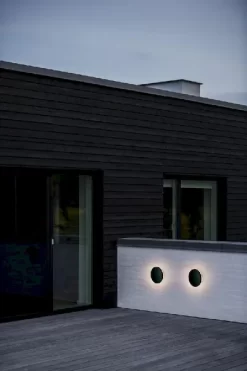 Nordlux Artego Rond Led Wandlamp Zwart -Buiten koken Winkel 900 600 5701581410183.2