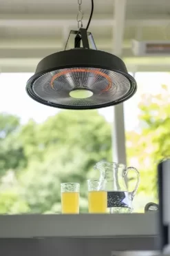 Eurom Partytent Heater 1500 Terrasverwarmer - Grijs -Buiten koken Winkel 900 600 8713415336009 partytentheater sail grey sfeer 1