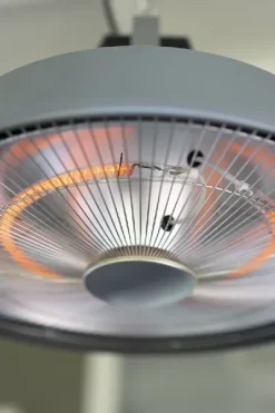 Eurom Partytent Heater 1500 Terrasverwarmer - Grijs -Buiten koken Winkel 900 600 8713415336009 partytentheater sail grey sfeer 4