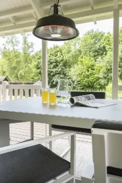 Eurom Partytent Heater 1500 Terrasverwarmer - Grijs -Buiten koken Winkel 900 600 8713415336009 partytentheater sail grey sfeer 6