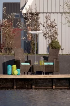 Sunred Heater Royal Diamond Standing 2000 Terrasverwarmer - Grijs -Buiten koken Winkel 900 600 rd silver 2000s lifestyle 03