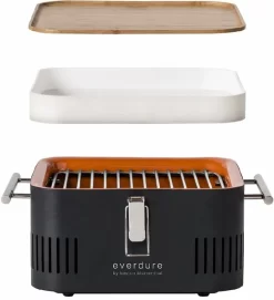 Everdure Cube Houtskool Barbecue - Zwart -Buiten koken Winkel 900 821 9312646028869 2