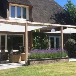 Livin’outdoor Schaduwdoek Como Driehoek 5 M - Wit -Buiten koken Winkel 900 900 5000250f 6