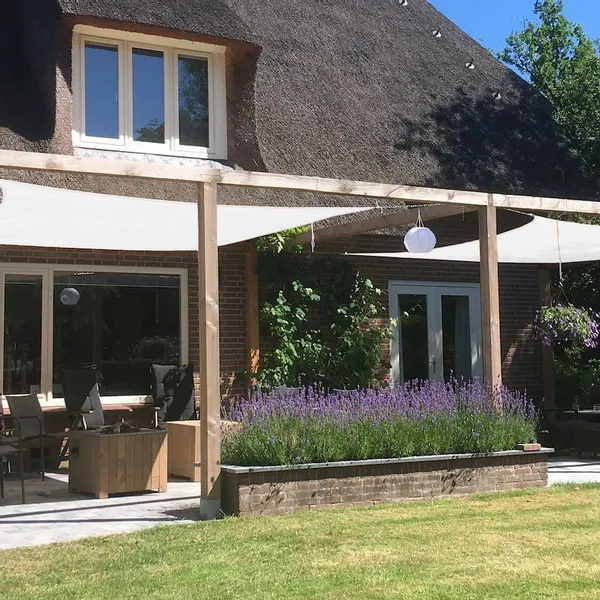 Livin’outdoor Schaduwdoek Como Vierkant 3,6 M - Antraciet 2 Livin’outdoor Schaduwdoek Como Vierkant 3,6 M - Antraciet - Afbeelding 2