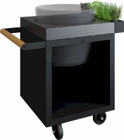 OFYR Kamado Table 65 PRO BBQ Tafel - Black - Concrete - BGE