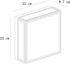 Lucide Dukan E27 Plafondlamp - Zwart -Buiten koken Winkel 900 983 15802 02 30 technical drawing