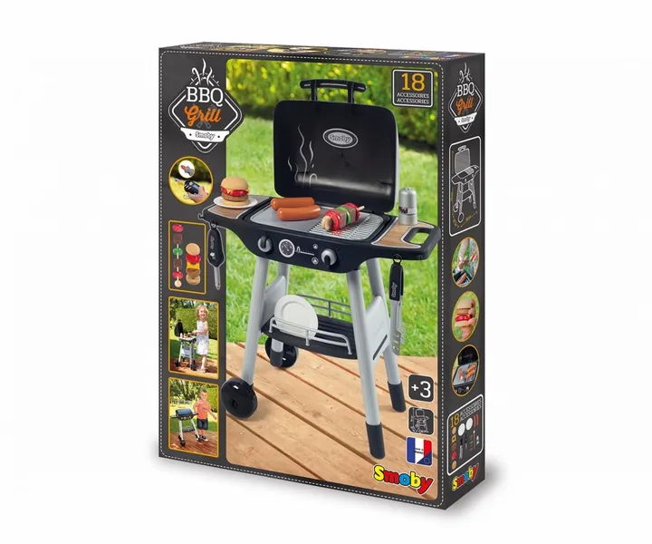 Smoby Barbecue Grill Speelkeuken 4 Smoby Barbecue Grill Speelkeuken - Afbeelding 4