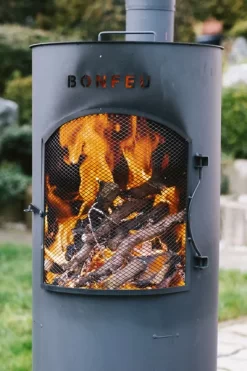 Bonfeu BonTino LP Tuinhaard - Zwart -Buiten koken Winkel dscf0486