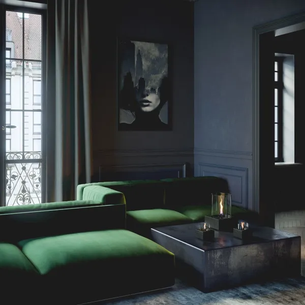 Tenderflame Erica 12 Tafelhaard - Zwart 3 Tenderflame Erica 12 Tafelhaard - Zwart - Afbeelding 3