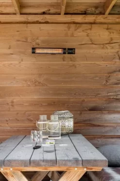 Eurom Golden 2000 Slim Terrasverwarmer -Buiten koken Winkel eurom golden slim hotizontale montage