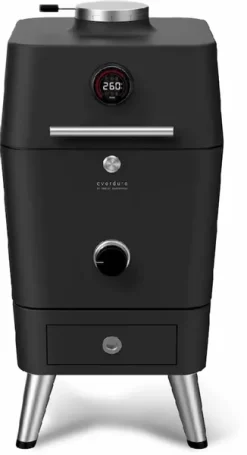 Everdure 4K Houtskool Barbecue Met Beschermhoes - Mat Zwart