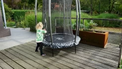 EXIT TOYS Exit Tiggy Junior 140 Cm Trampoline Met Net - Zwart/grijs -Buiten koken Winkel exit 10 00 70 00 int 10 resultaat