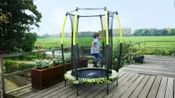 EXIT TOYS Exit Tiggy Junior 140 Cm Trampoline Met Net - Zwart/groen -Buiten koken Winkel exit 10 00 70 40 int 7 resultaat