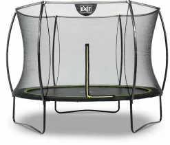 EXIT TOYS Exit Silhouette Trampoline Met Net - Ø 244 Cm - Zwart
