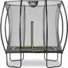 EXIT TOYS Exit Silhouette Trampoline Met Net - 214 X 153 Cm - Zwart