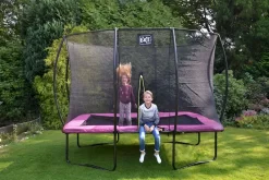 EXIT TOYS Exit Silhouette Trampoline Met Net - 305 X 214 Cm - Zwart -Buiten koken Winkel exit 12 93 70 00 int 12 resultaat