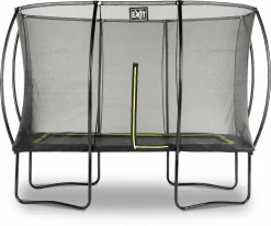 EXIT TOYS Exit Silhouette Trampoline Met Net - 305 X 214 Cm - Zwart