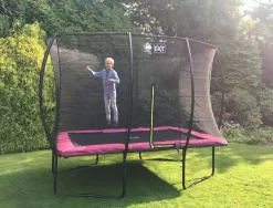 EXIT TOYS Exit Silhouette Trampoline Met Net - 366 X 244 Cm - Zwart -Buiten koken Winkel exit 12 93 82 00 int 13 resultaat