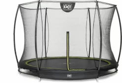 EXIT TOYS Exit Silhouette InGround Trampoline Met Net - Ø 244 Cm - Zwart