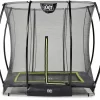 EXIT TOYS Exit Silhouette InGround Trampoline Met Net - 214 X 153 Cm - Zwart