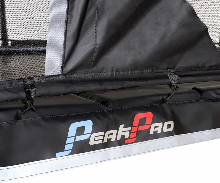 EXIT TOYS Exit PeakPro Trampoline Met Net En Ladder - 519 X 305 Cm - Zwart - Afbeelding 6