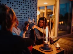 Höfats Spin 120 Tafelvuur - Grijs -Buiten koken Winkel hofats spin 120 tafelvuur grijs6