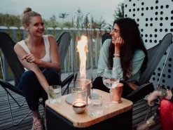 Höfats Spin 120 Tafelvuur - Grijs -Buiten koken Winkel hofats spin 120 tafelvuur grijs7