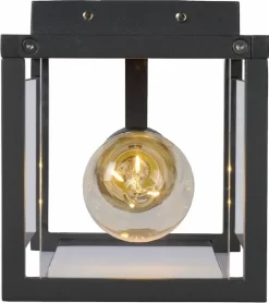 Lucide Claire Mini E27 Wandlamp - 1 Spot - Antraciet -Buiten koken Winkel lucide claire mini e27 wandlamp 1 spot antraciet 6