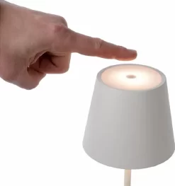 Lucide Justin Led Tafellamp - Wit -Buiten koken Winkel lucide justin led tafellamp wit 12